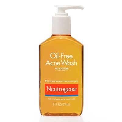 OIL FREE ACNE WASH NEUTROGENA 177ML